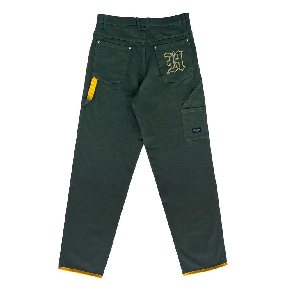 HANNIBAL STORE - OUTLAW BAGGY PANT GREEN