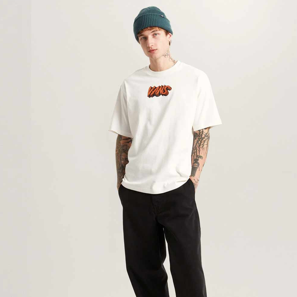 VANS - STONE SWIRL LOOSE SS TEE EGRET