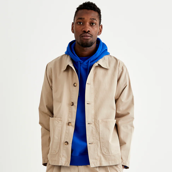 WOODBIRD - CRUST JACKET LIGHT SAND