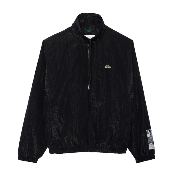 LACOSTE - ZIP SHORT SPORTS JACKET BLACK