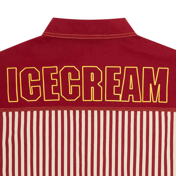 ICECREAM - SHORT SLEEVE WORK SHIRT RED