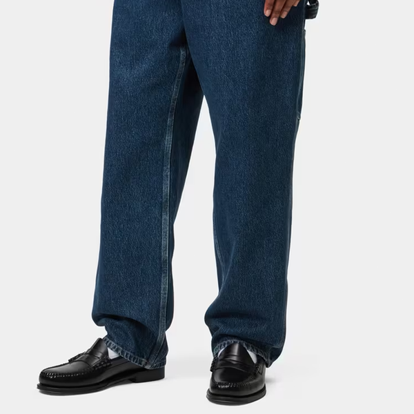 CARHARTT WIP - SINGLE KNEE PANT BLUE STONE WASHED