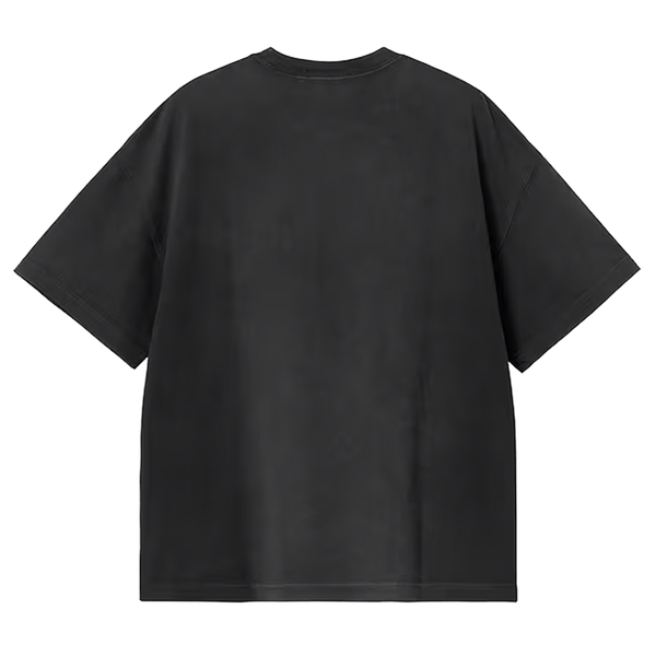 CARHARTT WIP - HUDSON POCKET T-SHIRT BLACK CHALK WASH