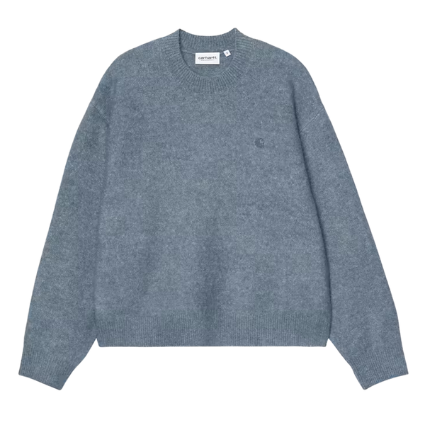 CARHARTT WIP - W' CURTIS SWEATER SHADY BLUE