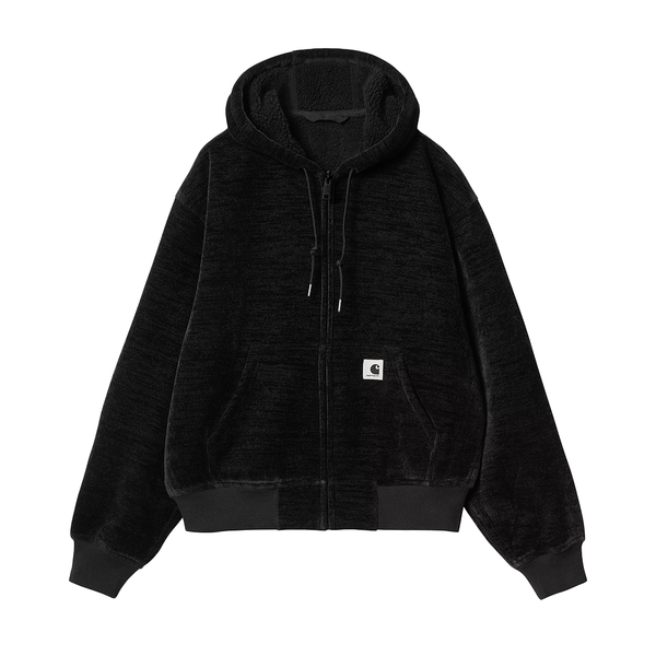 CARHARTT WIP - W' OG ACTIVE SWEAT JACKET BLACK