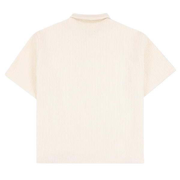 PLEASURES - CABLE POLO ECRU