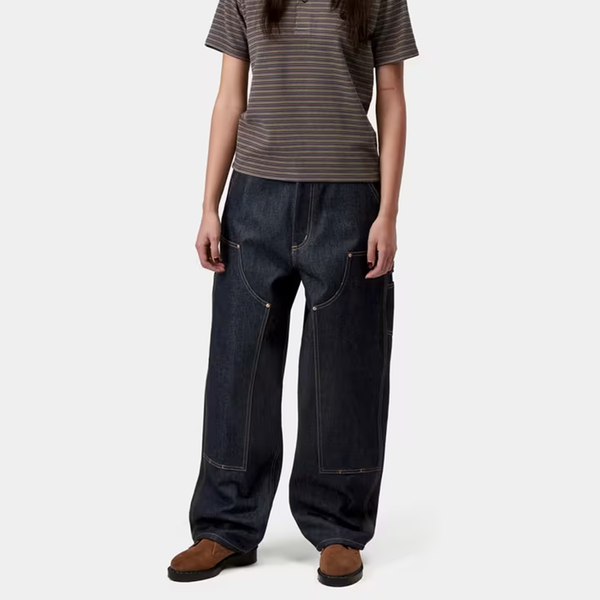 CARHARTT WIP - DOUBLE KNEE PANT BLUE