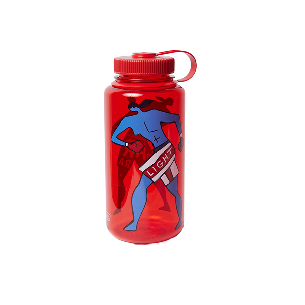 PARRA - WATER SLAPPED NALGENE RED