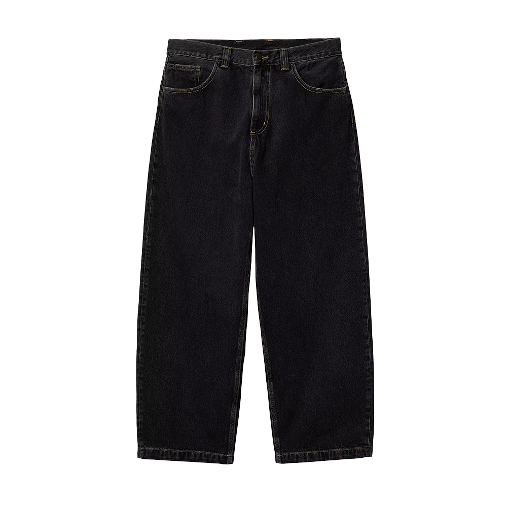 CARHARTT WIP - BRANDON PANT BLACK STONE WASHED