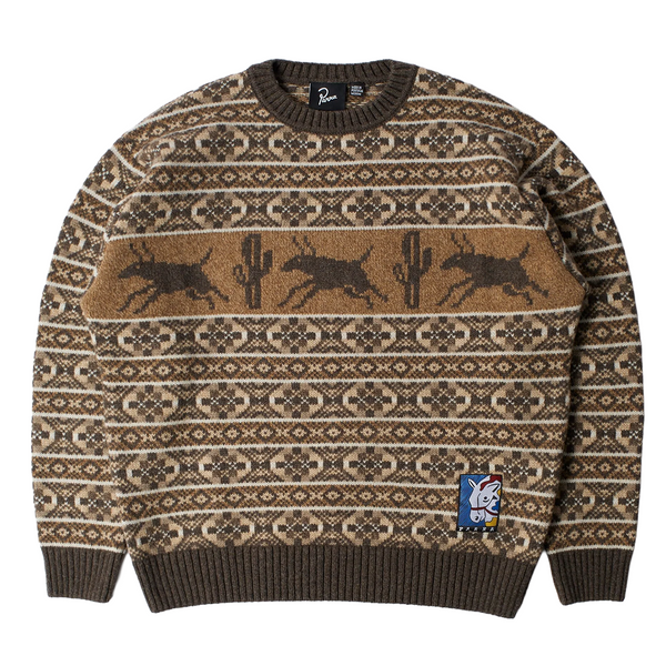 PARRA - CACTUS BULL KNITTED SWEATER