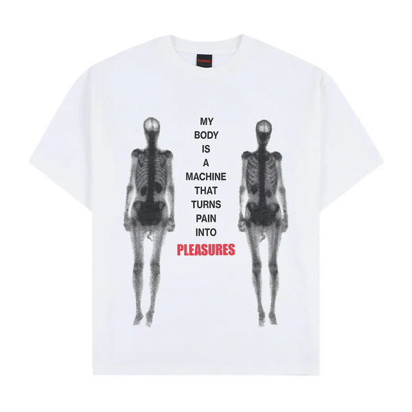 PLEASURES - MACHINE T-SHIRT WHITE