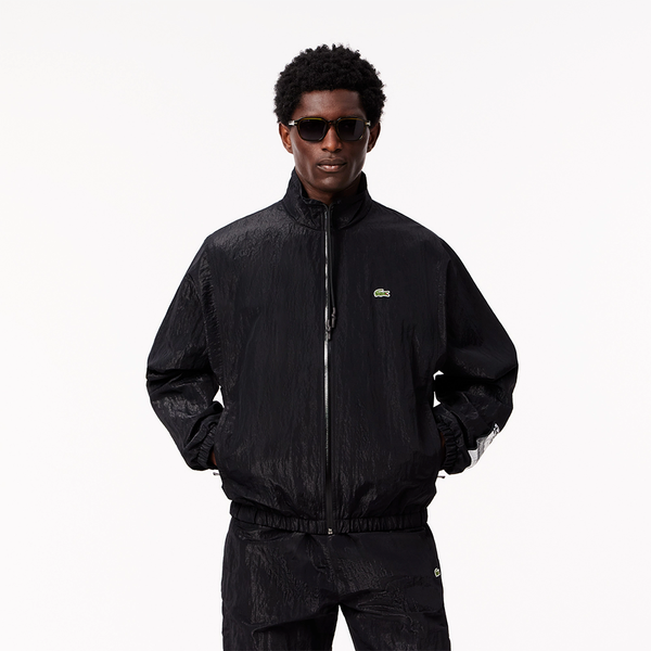 LACOSTE - ZIP SHORT SPORTS JACKET BLACK