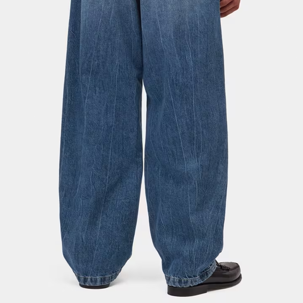 CARHARTT WIP - LANDON PANT BLUE MARBLE USED WASH