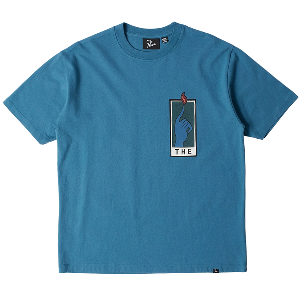 PARRA - HANDS OF TIME T-SHIRT BLUE