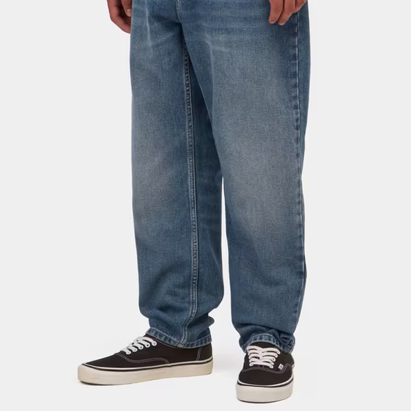 CARHARTT WIP - NEWEL PANT BLUE DARK USED WASH