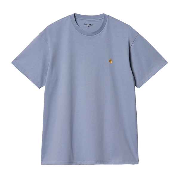 CARHARTT WIP - CHASE T-SHIRT CHARM BLUE/GOLD