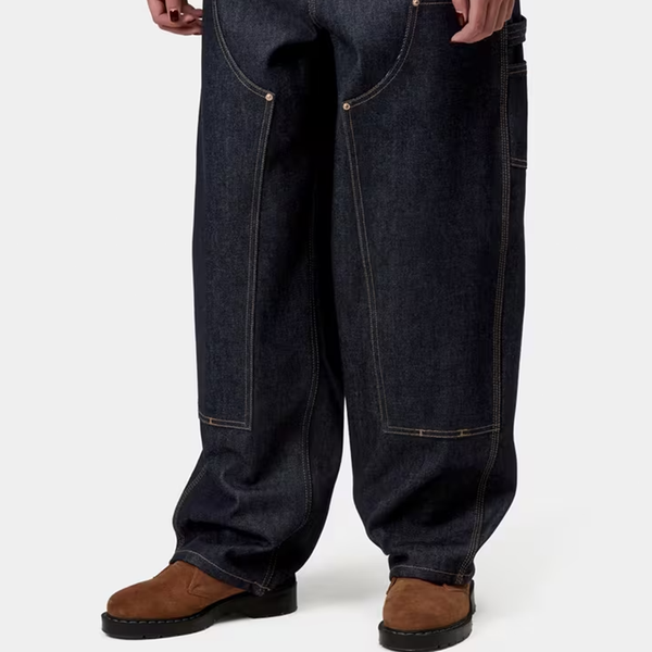 CARHARTT WIP - DOUBLE KNEE PANT BLUE