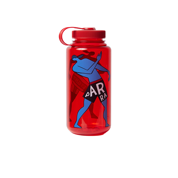 PARRA - WATER SLAPPED NALGENE RED