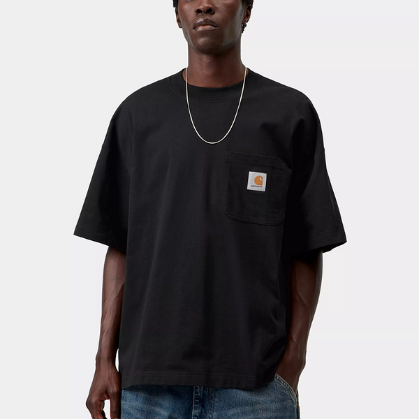 CARHARTT WIP - WORK POCKET T-SHIRT BLACK