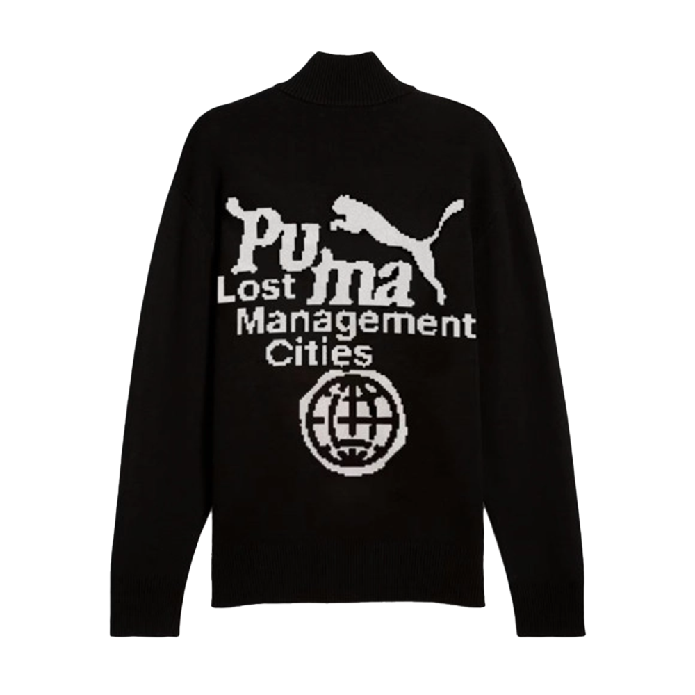 PUMA x LMC - FULL ZIP JACKET BLACK