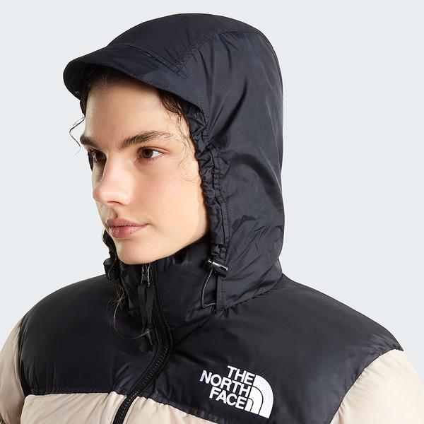 THE NORTH FACE -  RETRO NUPTSE JACKET TIMELESS TAUPE/TNF