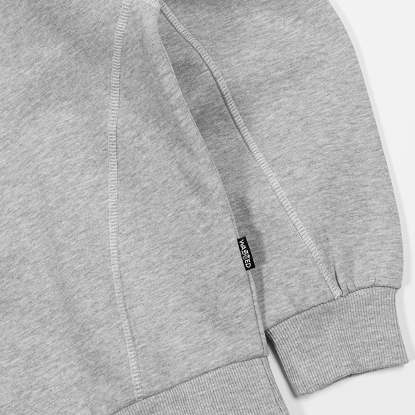 WASTED PARIS - CREWNECK BOXY ASH GREY