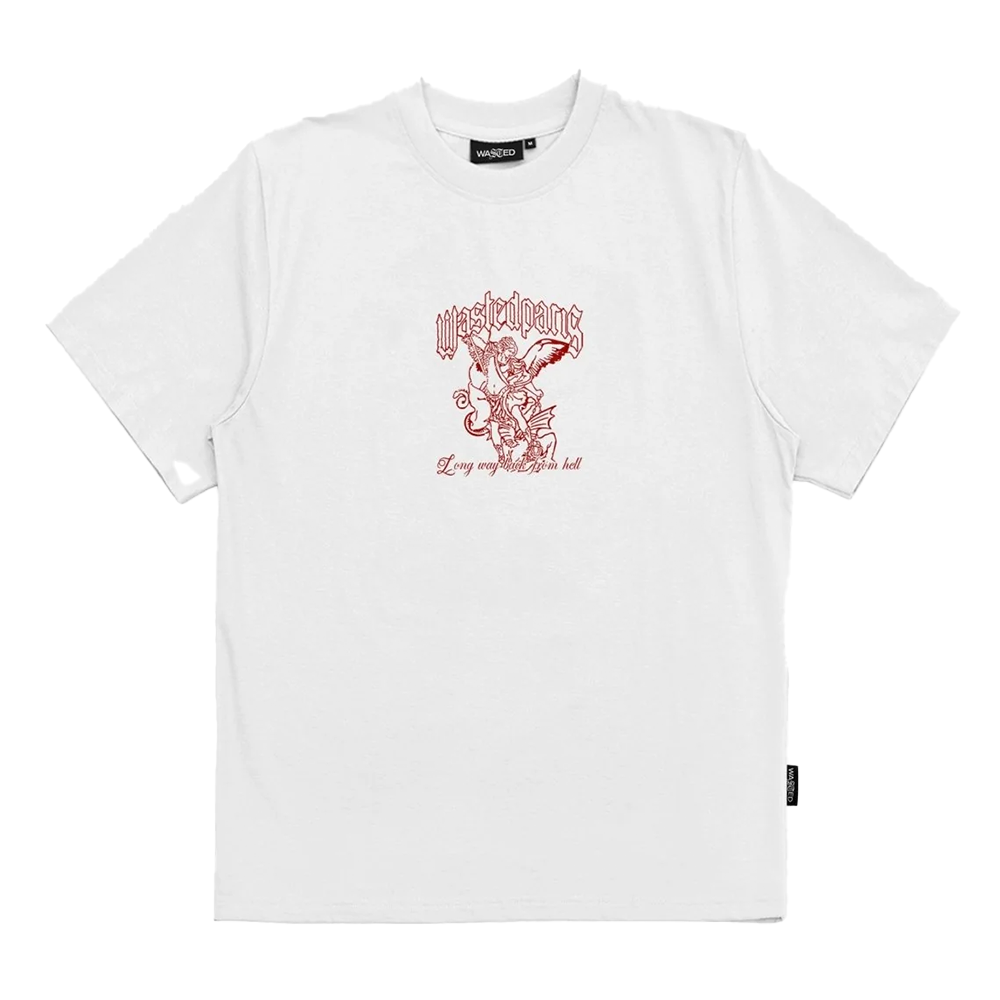 WASTED PARIS - T-SHIRT FROM HELL WHITE