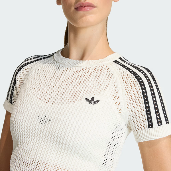 ADIDAS ORIGINALS - KNITTED CROCHET WHITE