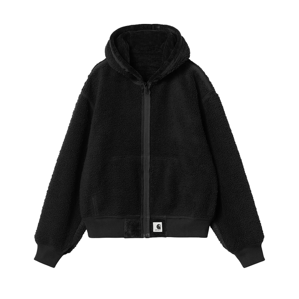 CARHARTT WIP - W' OG ACTIVE SWEAT JACKET BLACK