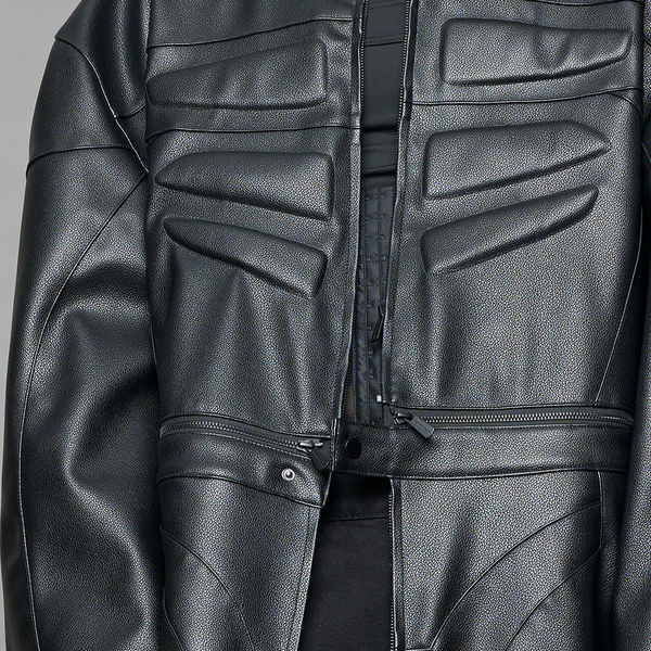 NAMILIA - MOTOCROSS LONG COAT BLACK