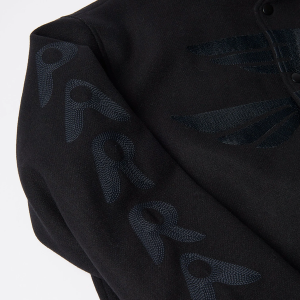 PARRA - NOT MOVIE QUALITY VARSITY JACKET BLACK