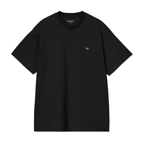 CARHARTT WIP - SMALL HEART T-SHIRT BLACK