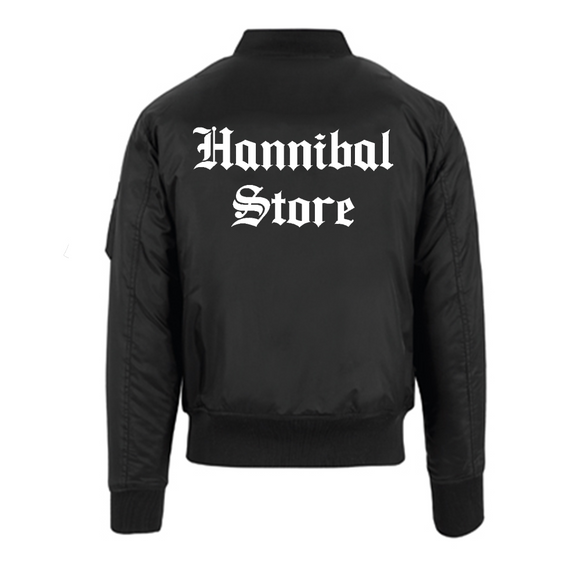 HANNIBAL STORE - GOTHIC BOMBER BLACK