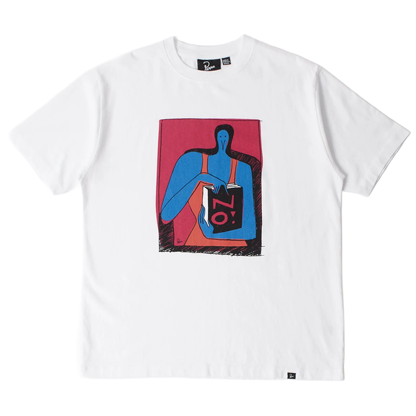PARRA - NO BOOKS T-SHIRT WHITE