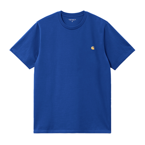 CARHARTT WIP - CHASE T-SHIRT ACAPULCO/GOLD
