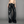 NAMILIA - BELTED THONG PANTS BLACK