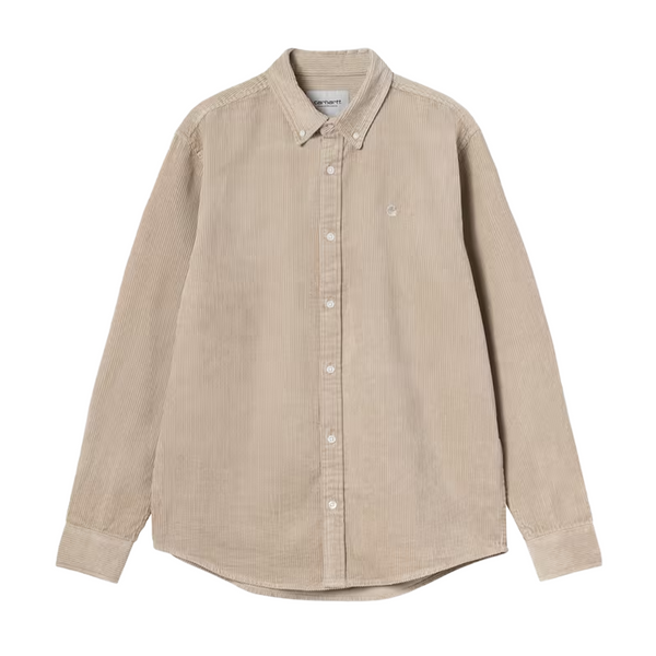 CARHARTT WIP - L/S MADISON CORD SHIRT WALL