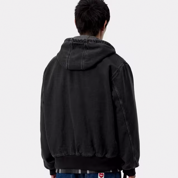 CARHARTT WIP - OG ACTIVE JACKET BLACK STONE WASHED