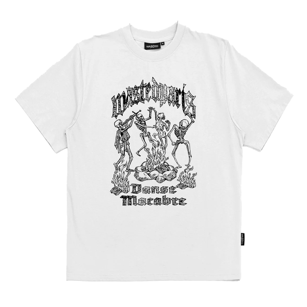 WASTED PARIS - T-SHIRT MACABRE WHITE