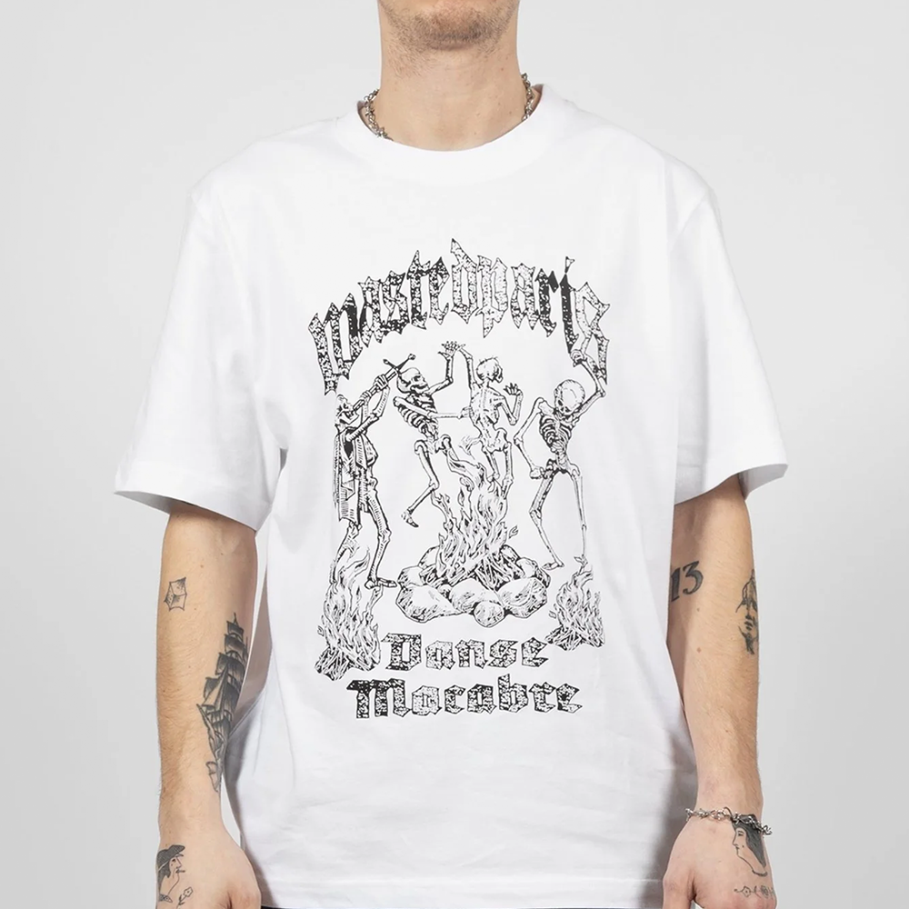 WASTED PARIS - T-SHIRT MACABRE WHITE
