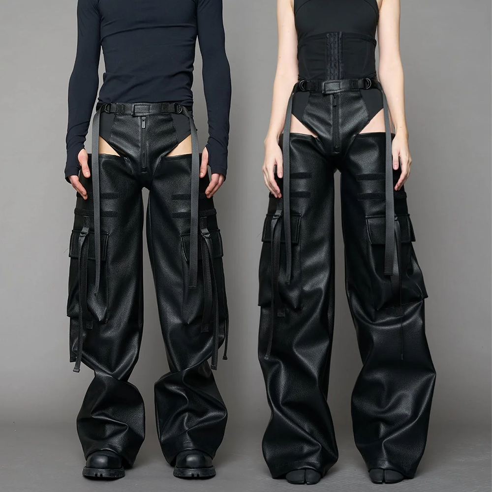 NAMILIA - LEATHER PANTY TROUSERS