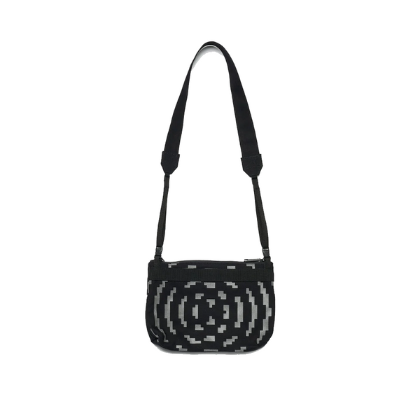 CARHARTT WIP X TRESOR - WAY OF THE LIGHT STRAP BAG BLACK REFLECTIVE