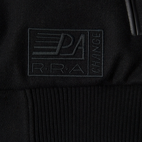 PARRA - NOT MOVIE QUALITY VARSITY JACKET BLACK