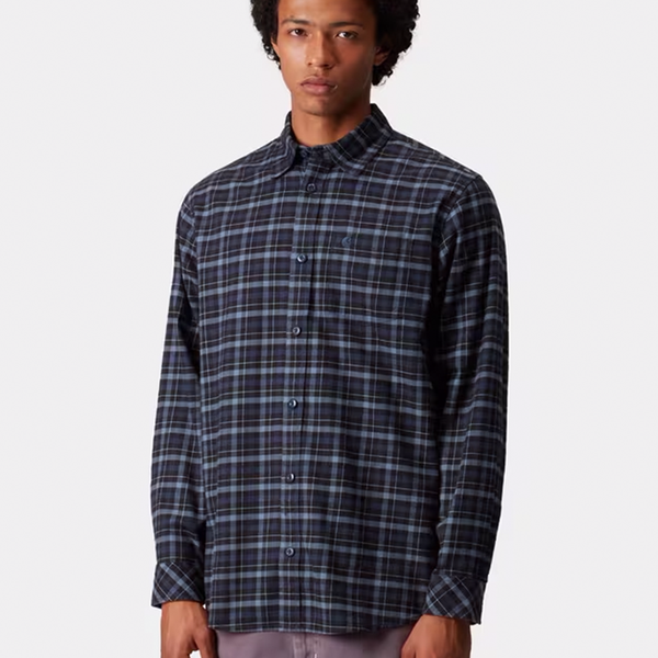 CARHARTT WIP - L/S WIDMARK SHIRT CHECK/JUPITER