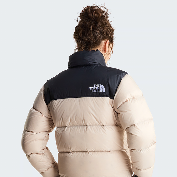 THE NORTH FACE -  RETRO NUPTSE JACKET TIMELESS TAUPE/TNF