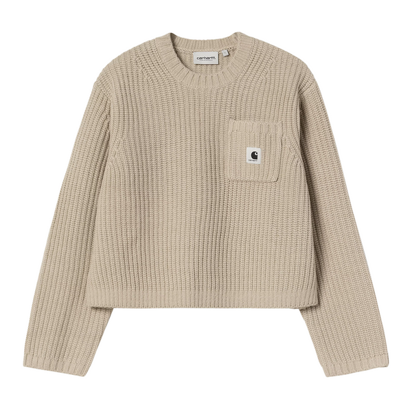CARHARTT WIP - W' MIRA SWEATER FLEUR DE SEL