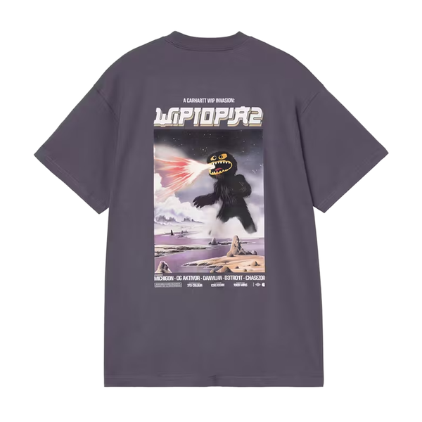 CARHARTT WIP - S/S WIPTOPIA II T-SHIRT SHADY PURPLE