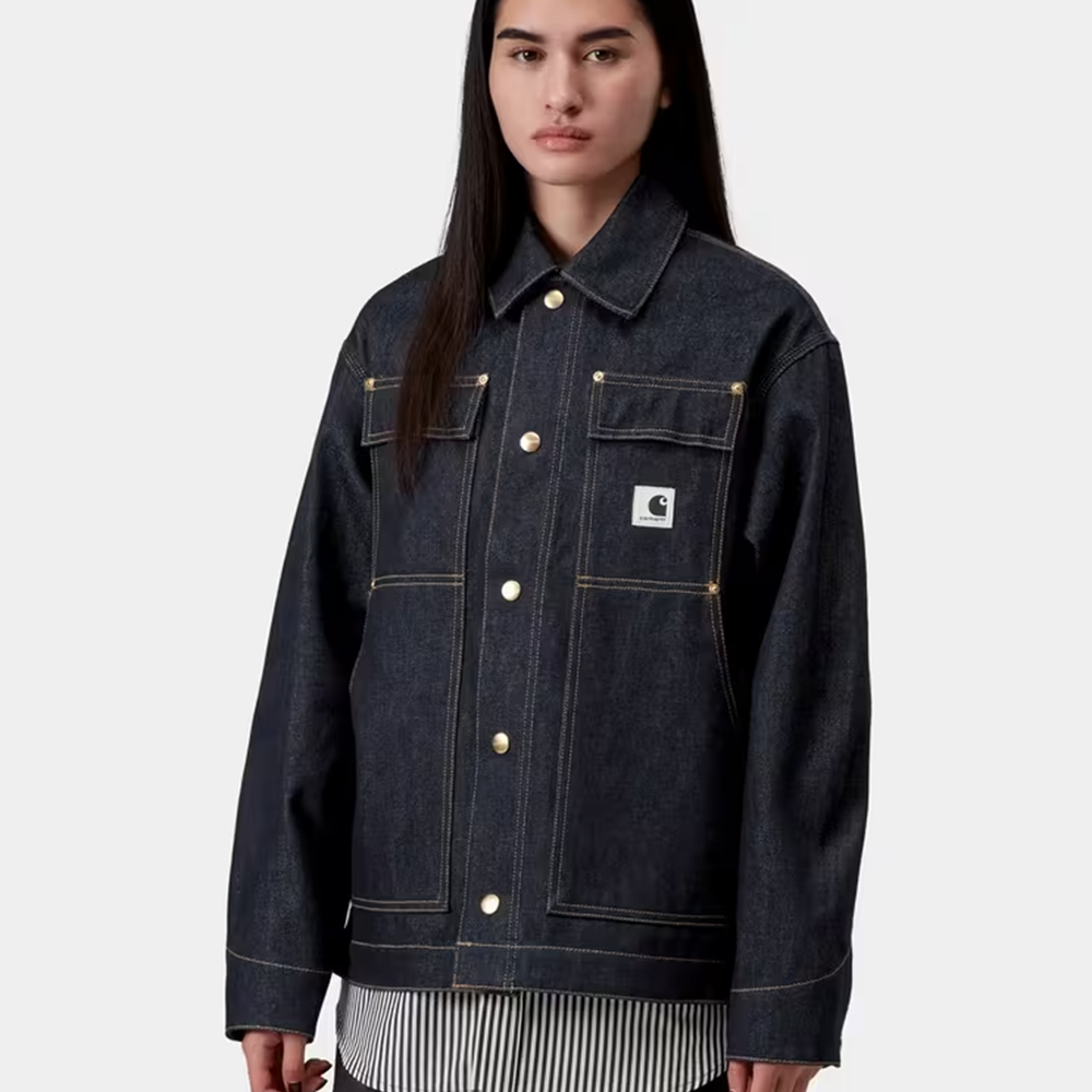 CARHARTT WIP - W' OG ARCTIC COAT BLUE RIGID