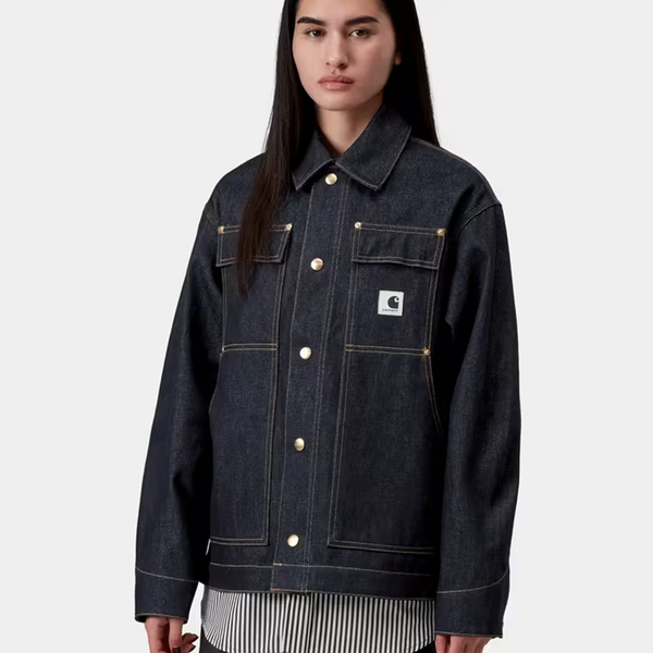 CARHARTT WIP - W' OG ARCTIC COAT BLUE RIGID