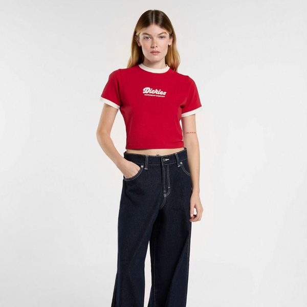 DICKIES - W' LEWISTOWN RINGED RED